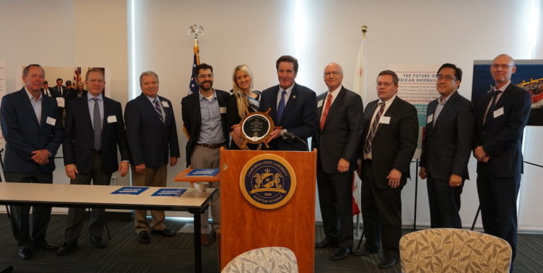U.S. Congressman John Garamendi Receives ‘Champion of Maritime’ Award